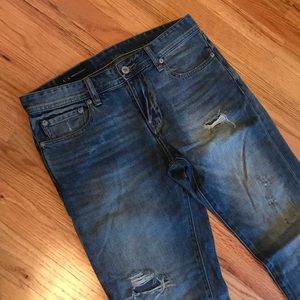 Armani Exchange Men’s Ripped Jeans - size 30/32